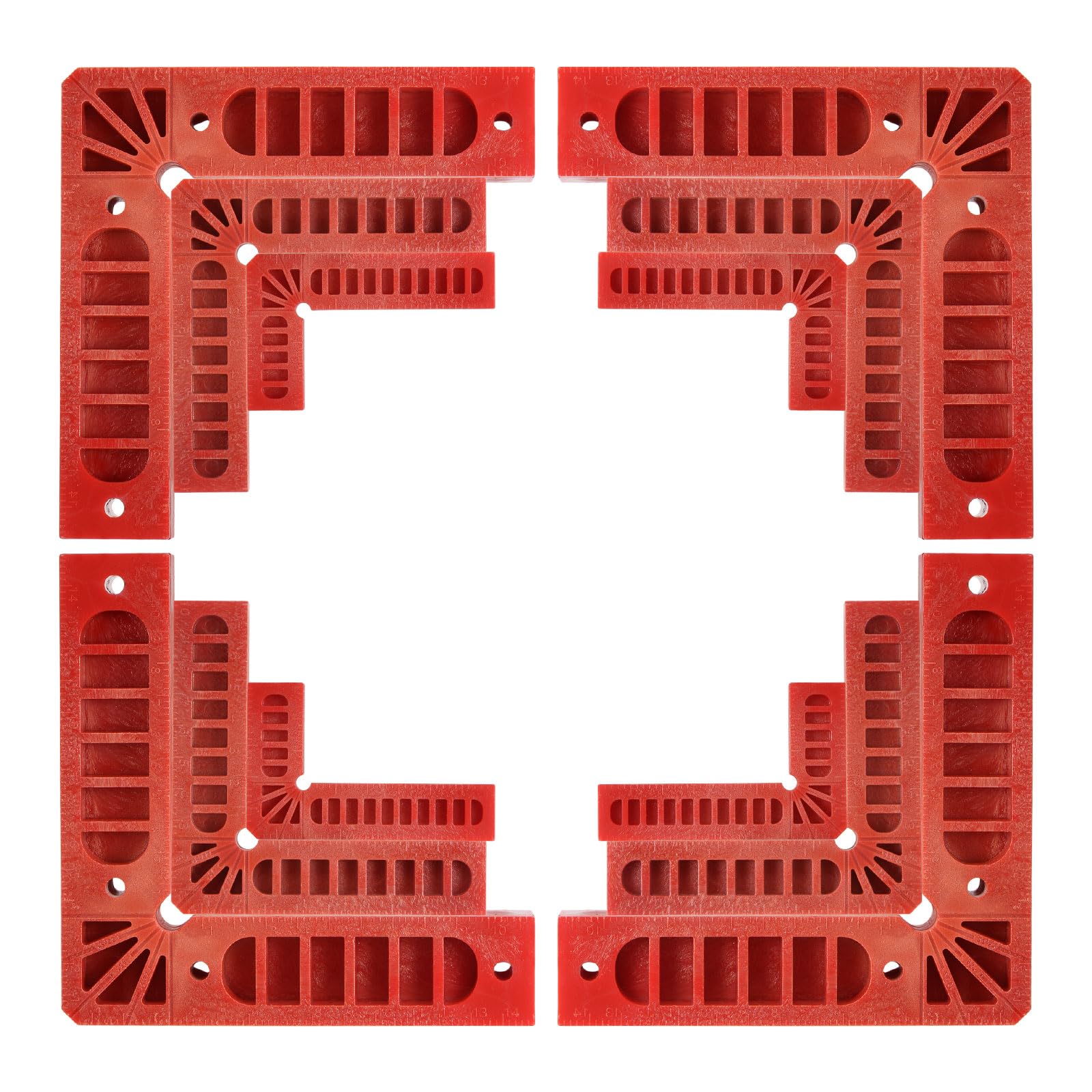 Sourcing Map 12pcs 90 Degree Positioning Squares Set 3 Sizes 3"/4"/6" (80/100/150mm) Right Angle Corner Clamps Woodworking Tools For Cabinets Picture - View #9