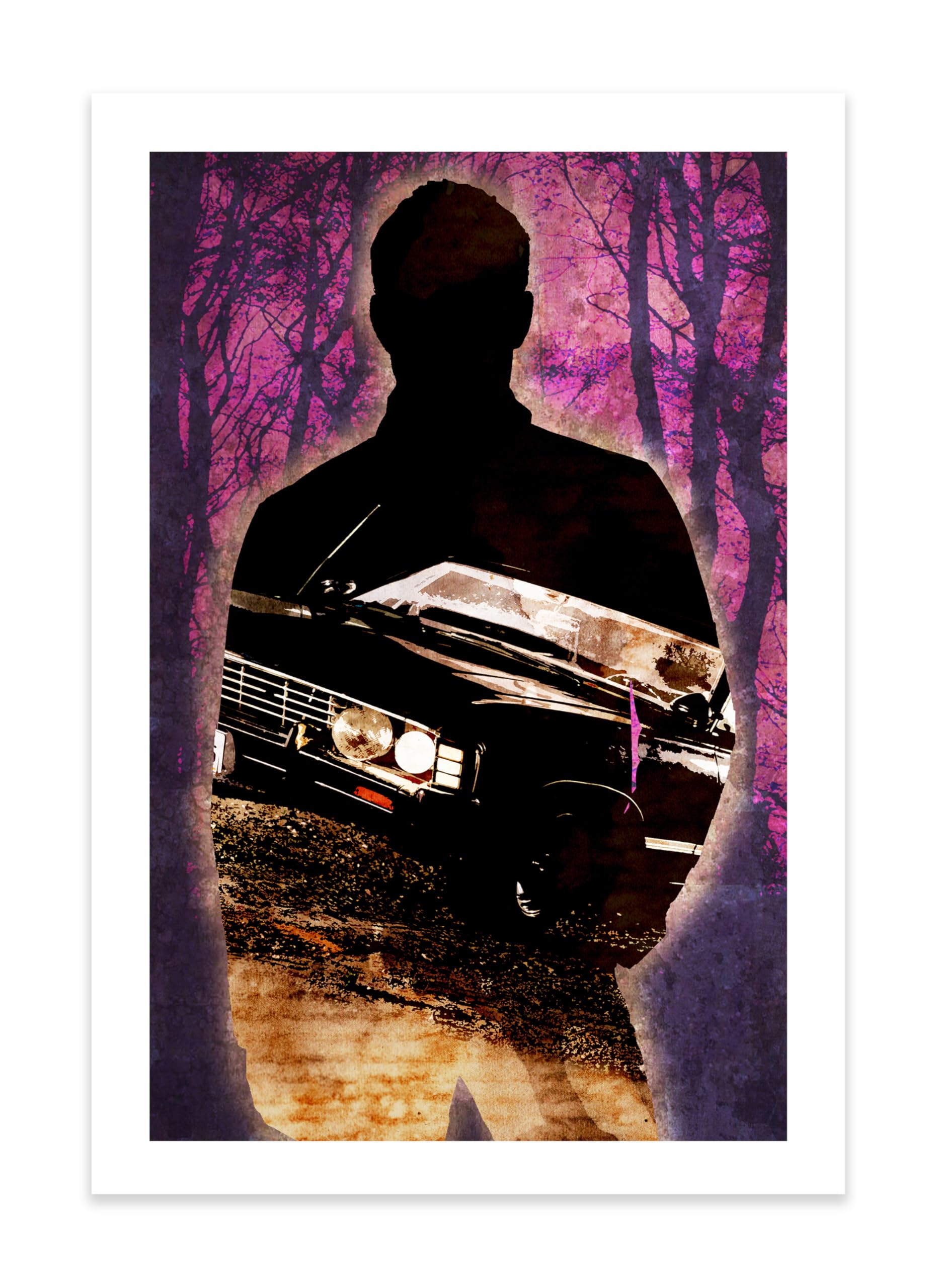 SUPER NATURAL 1967インパラ & ディーン・ウィンチェスター Amazon.com: 1967 Chevy Impala SS Sport Sedan Black & Dean