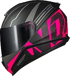 Capacete Moto Feminino Fechado Norisk Razor Full Rosa