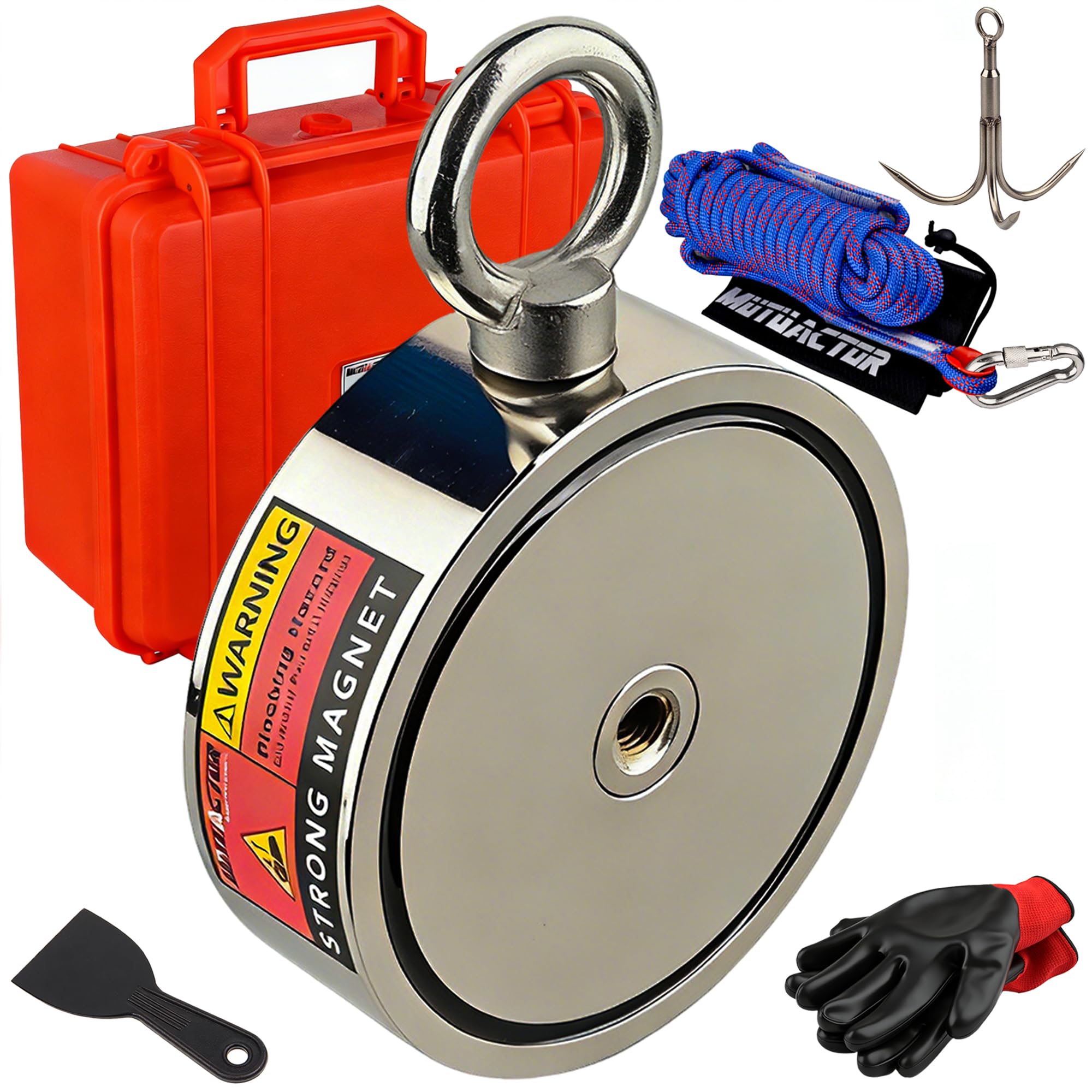 Magnet Fishing Kit - 500lb Pulling Force -24