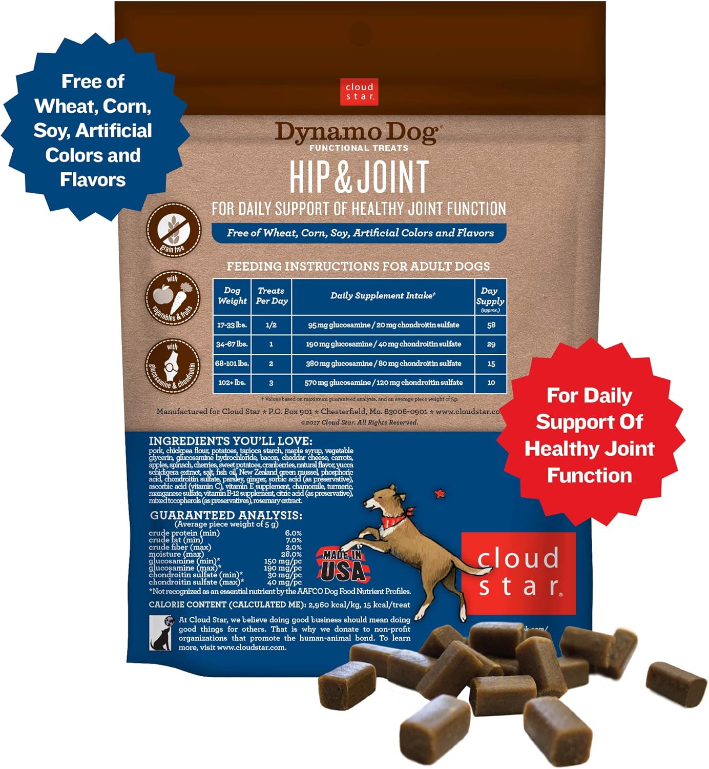 dynamo dog hip and joint