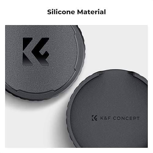Miniatura 2 de K&F Concept Tapa de filtro de lente ND variable de 2.835 in Tapa de filtro de material TPU solo para K & F 2.835 in Filtro de densidad neutra