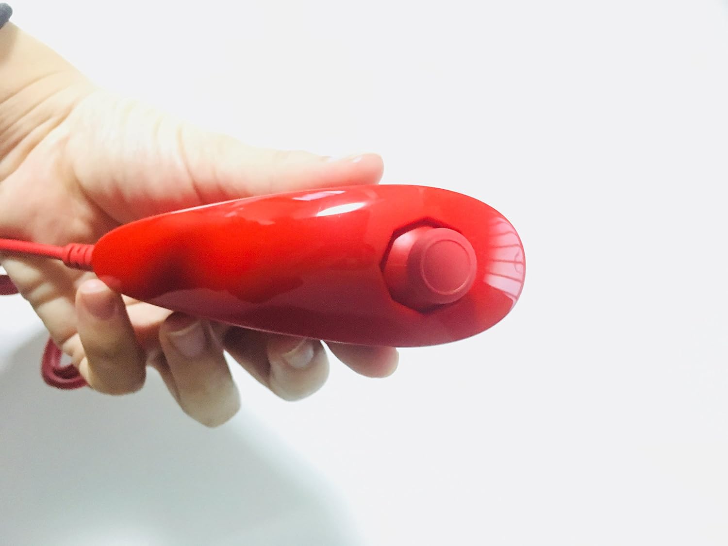 Nintendo Red Nunchuk for Wii - Image 2