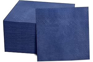 FLOWERCAT Premium Navy Cocktail Napkins: The Perfect Touch of Elegance for Any Occasion