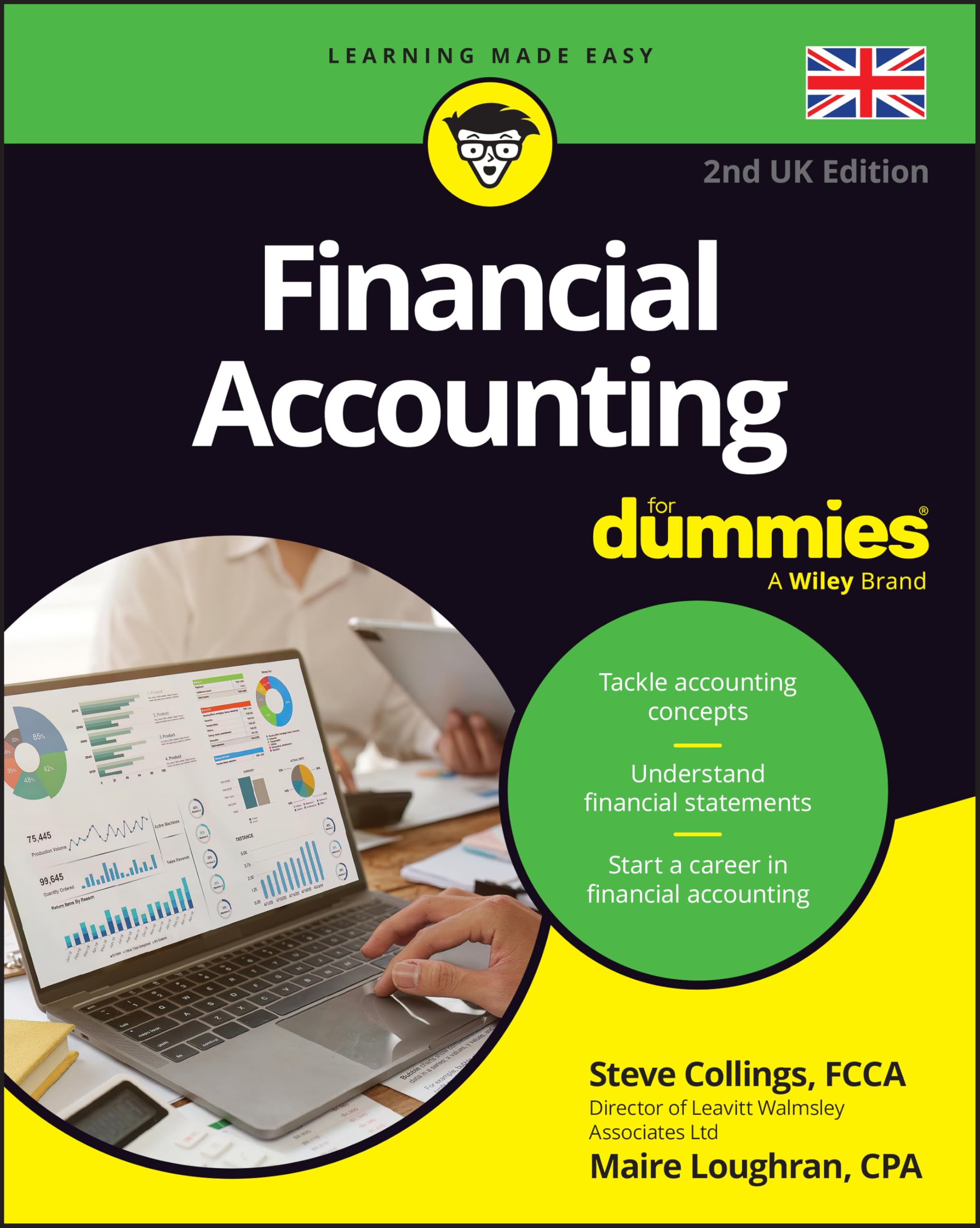 Financial Accounting For Dummies, 2nd UK Edition Collings Paperback