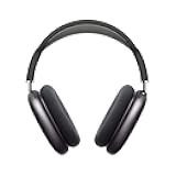 AirPods Max Wireless Over-Ear Headphones, Active Noise Cancelling, Transparency Mode, Personalized Spatial Audio, Dolby Atmos, Bluetooth Headphones for iPhone – Space Gray