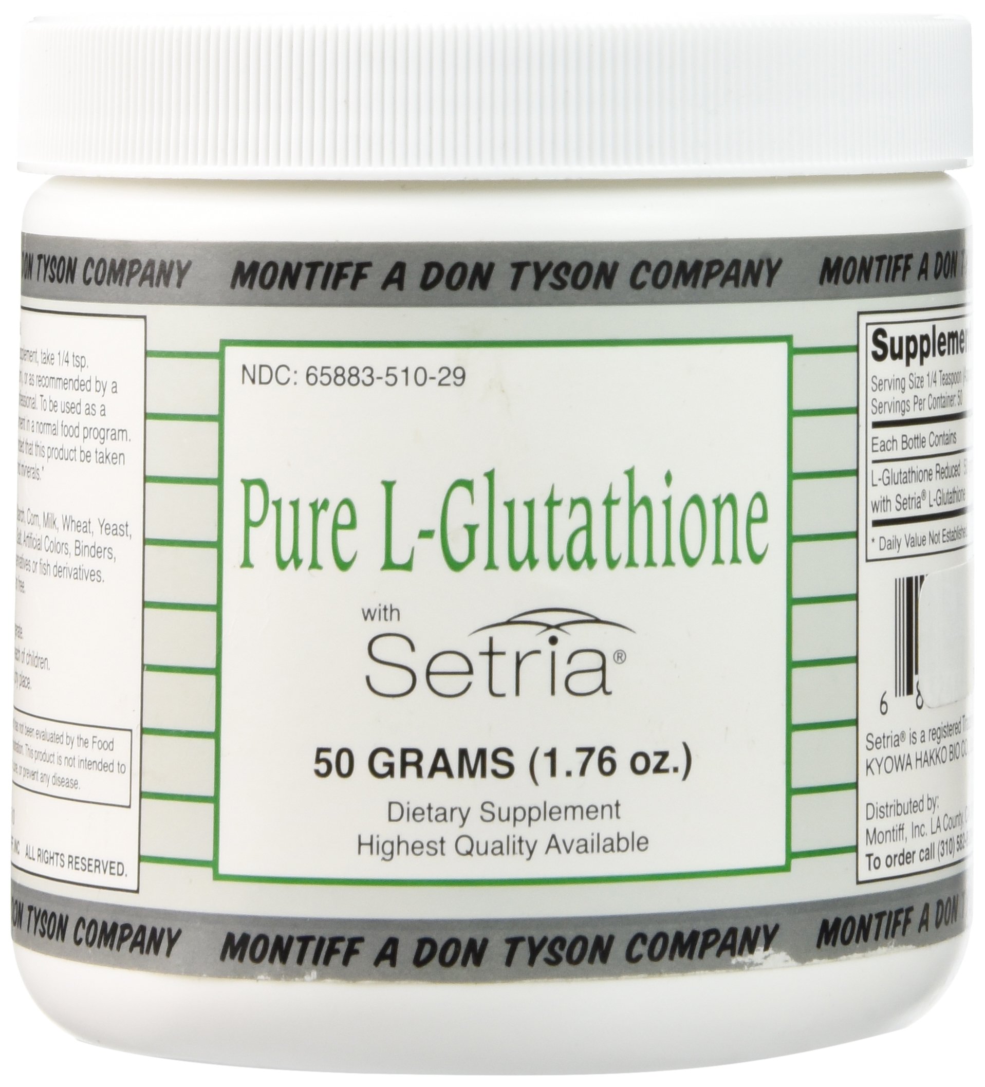 Amazon.com: Montiff Pure L-Glutathione Powder, 50 Grams : Health & Household