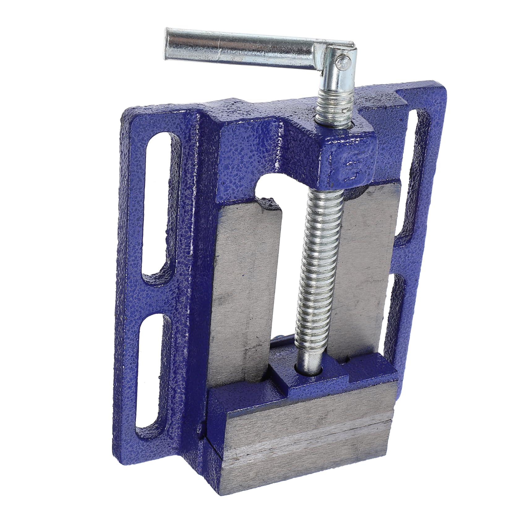 Abrazadera de Banco para Carpintería, Acero, de 77mm y Sujeción Firme para Taladro de Columna, Mesa de Taller