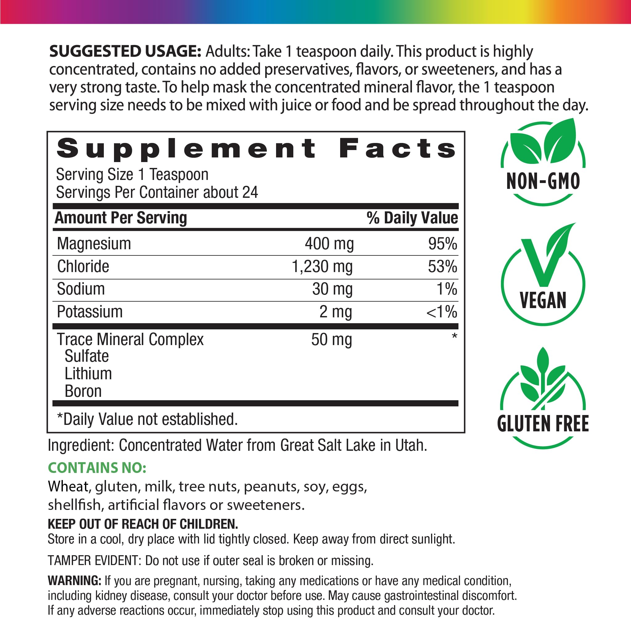 Rainbow Light Ionic Magnesium Liquid | 4 Fl Oz — Amazon image 2