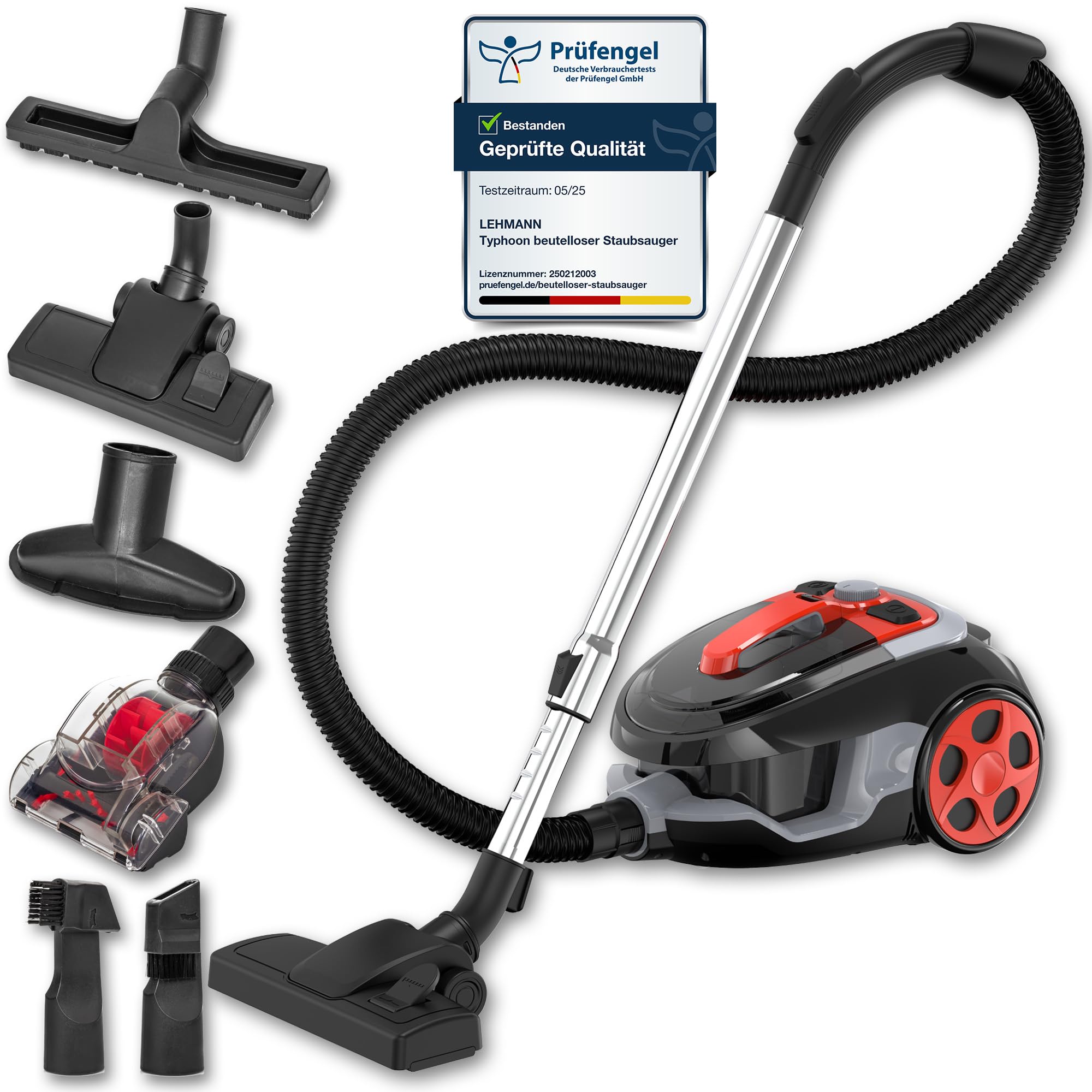 LEHMANN LHOCV-7018 4000W Cyclone Bagless Vacuum Cleaner with