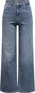 Only - Onlmadison Blush HW Wide DNM Tai853 Noos, Onlmadison Blush HW Wide DNM Tai853 Noos Donna