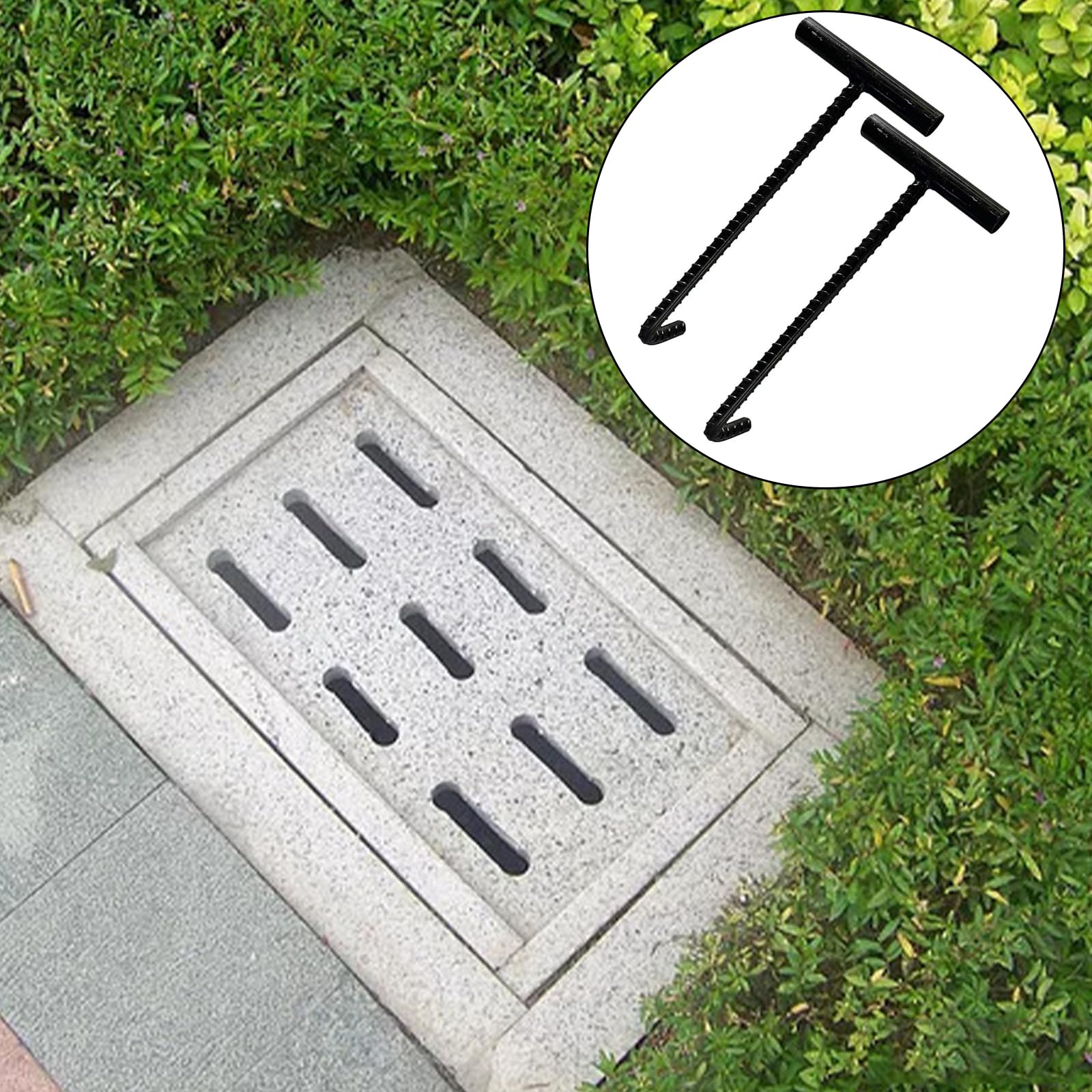 Utensile Staffa A Leva Con Gancio A T Per Solleva Chiusino E Caditoia 8015032311149 - Foto 2