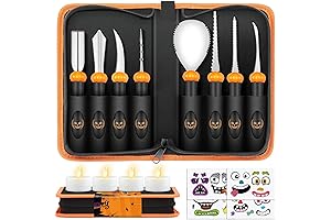 Professional Pumpkin Carving Kit for Intricate Halloween Designs