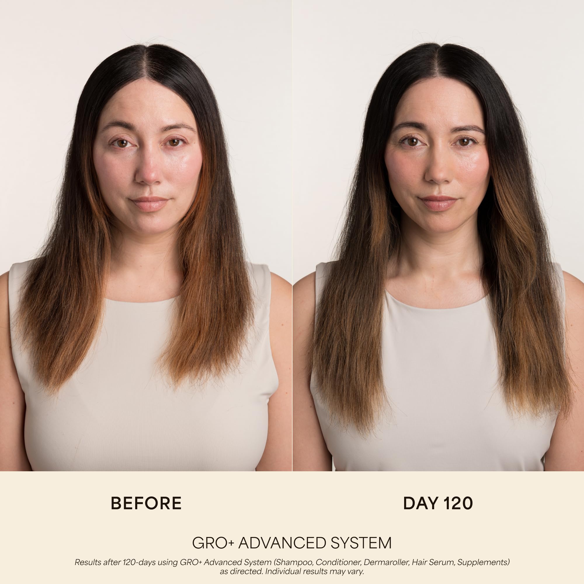 VEGAMOUR GRO+ Advanced Balancing Conditioner, hidrata el cuero cabelludo, nutre y suaviza el cabello, para pieles pesadas