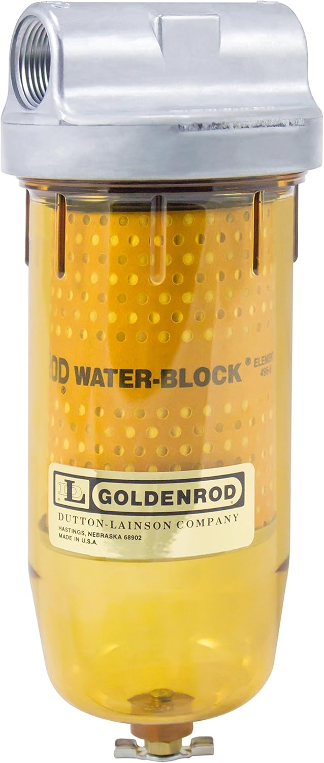 GOLDENROD 4963/4 WATERBLOCK FILTER (56591) Bowl Fuel Tank Filter with