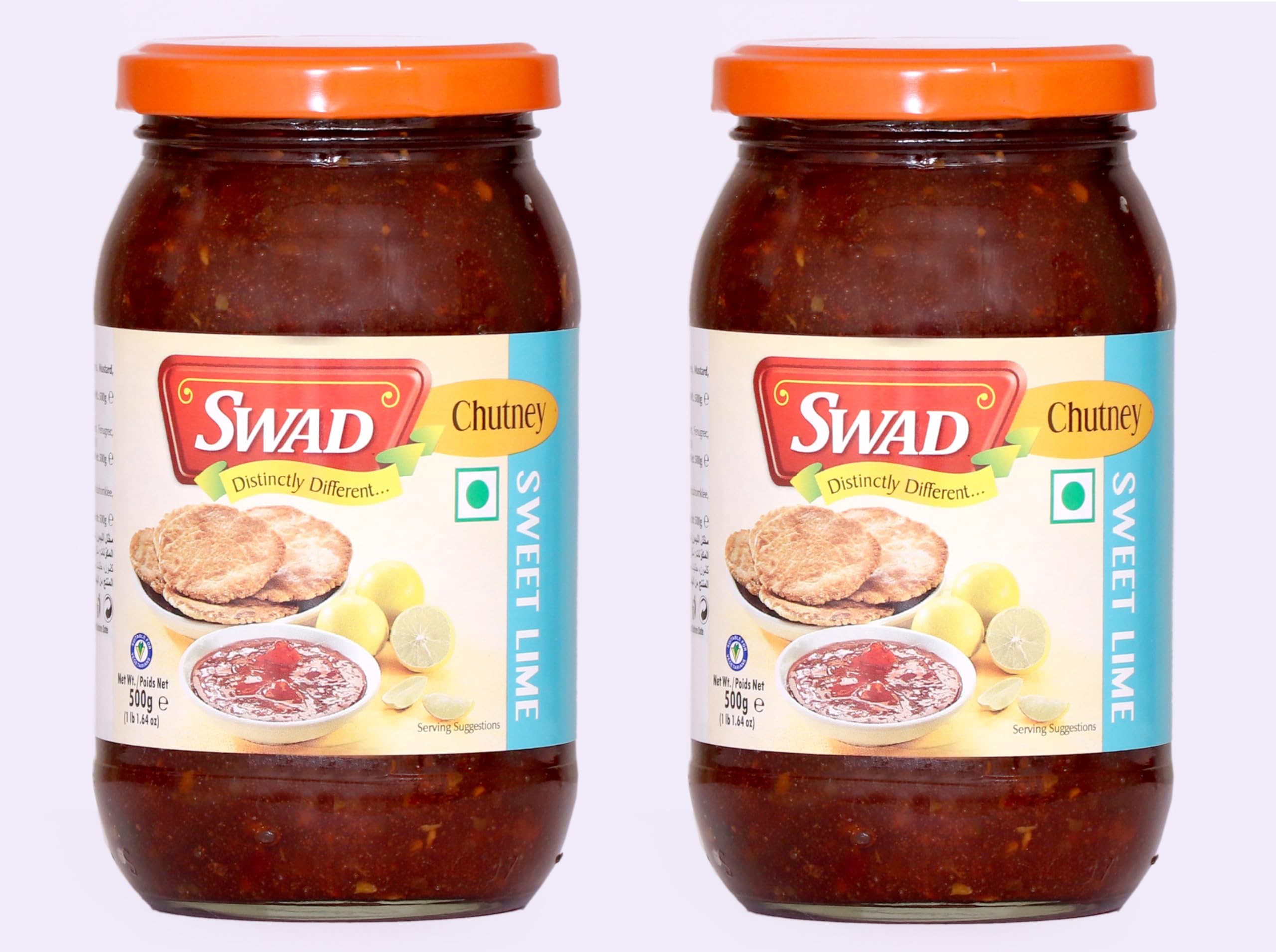 SWAD Distinctly Different and Delicious Sweet Lime Chutney / Lemon / Nimbu / Limbu Meethi Chatni - 500 Gm Each (Pack of 2) (B094QXLCRW) Amazon Price History, Amazon Price Tracker