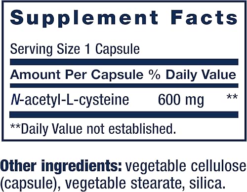 Miniatura 7 de Jarrow Formulas QH-Absorb 200 mg - High Absorption Co-Q10 - Active Antioxidant Form of Co-Q10 & Life Extension N-Acetyl-L-Cysteine (NAC), Immune,