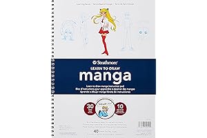 Strathmore Learn To Draw Manga Wire Pad 9"X12"