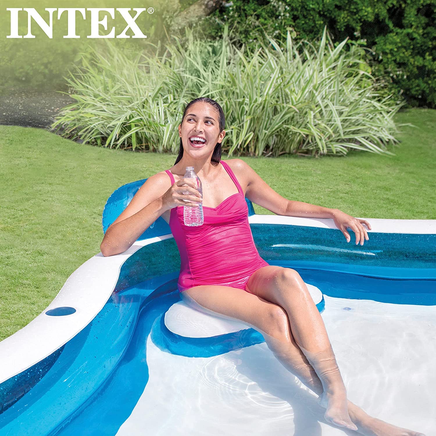Intex Family Aufblasbarer Pool 229 x 229 x 66 cm