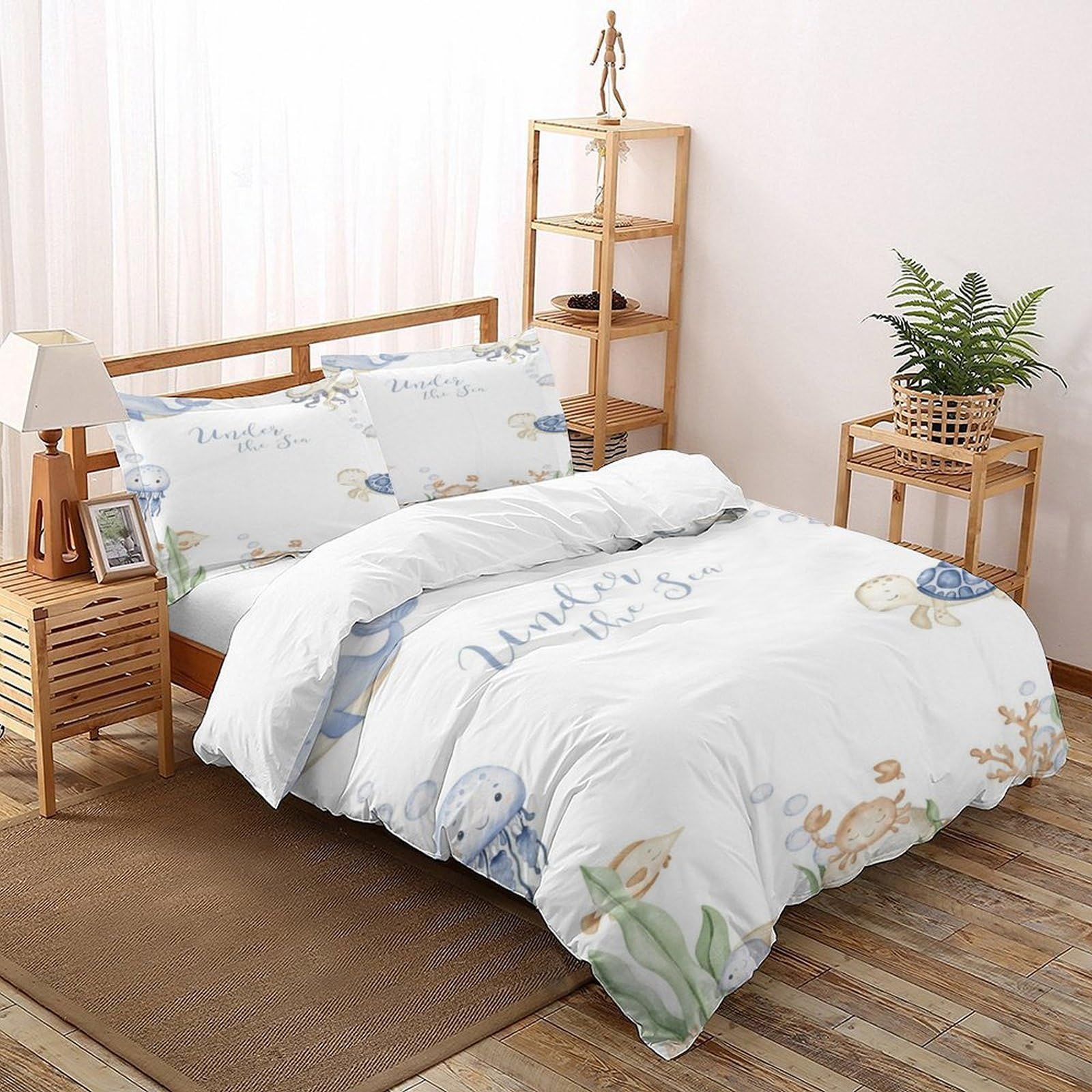 Parure de lit océan Super King pour transformer la chambre des enfants
