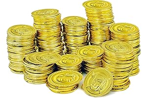 Pirate Gold Coins Novelty St. Patrick's Day Party Favors