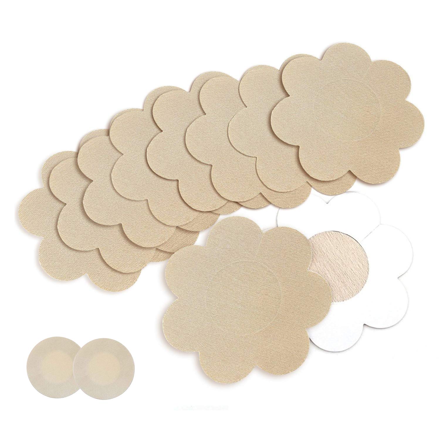 30 Pairs Nippleless Covers, Sexy Breast Pasties Adhesive Bra Disposable-image-16