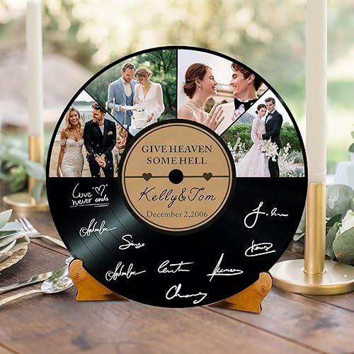 Miniatura 12 de Letrero de boda personalizado para firma, alternativa al libro de invitados de boda, letrero de boda personalizado con nombre de invitado, letreros