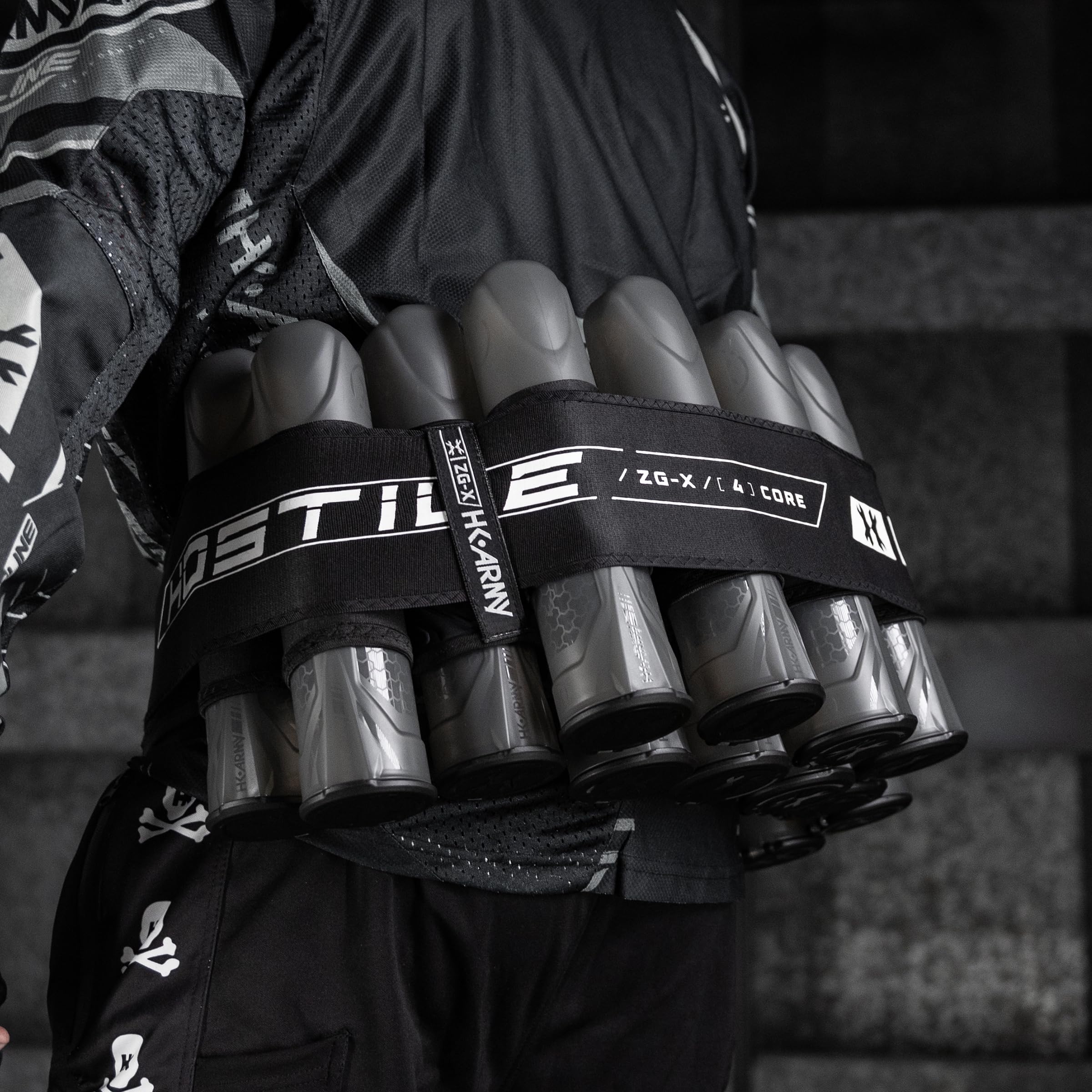 HK Army Zero GX Paintball Harness Pod Pack (5+4+4, Stealth)