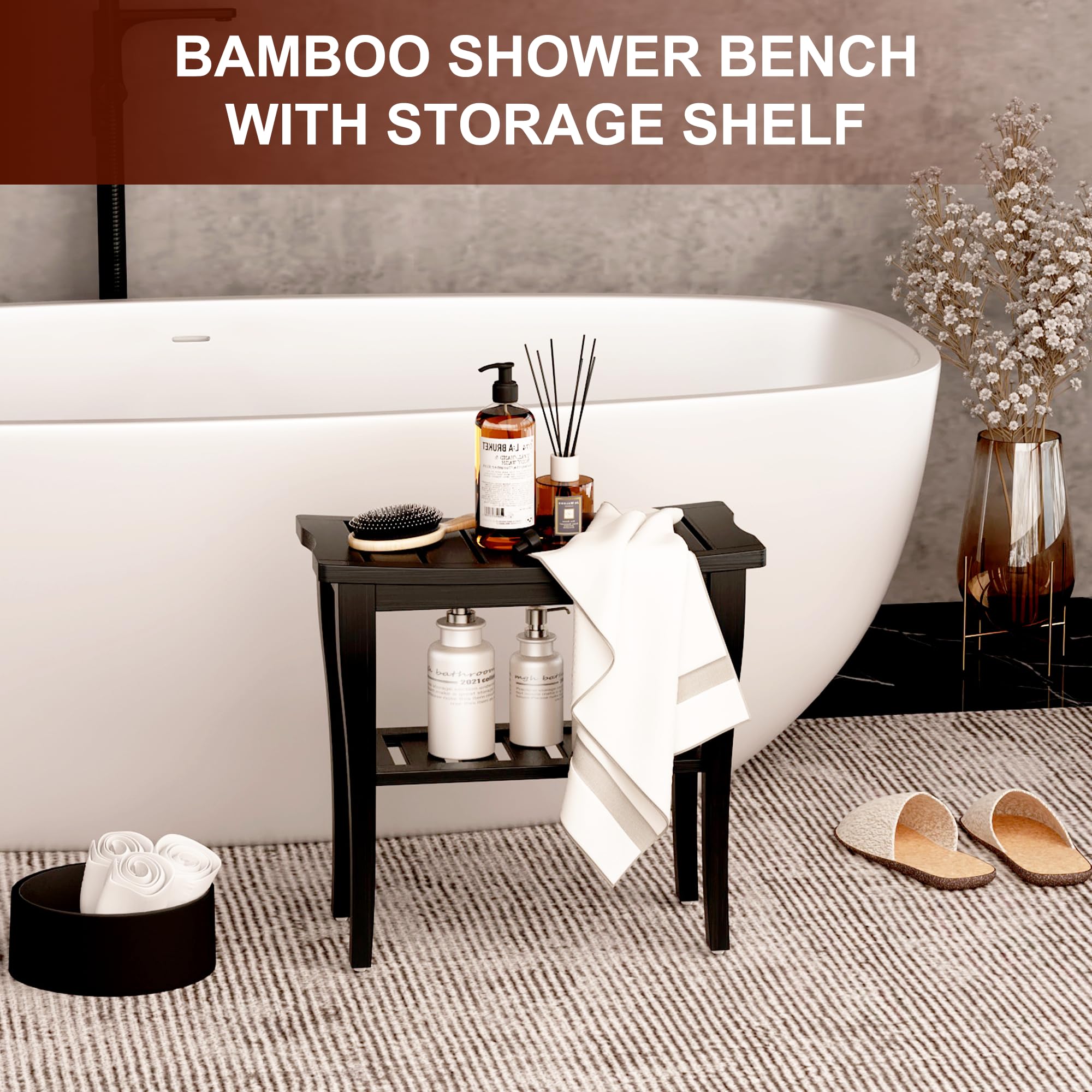 Tabouret De Douche Antidérapant En HDPE, Support De Pommeau De Douche Siege Incurve A Lattes Poignee Tabouret Salle De Bain Charge 150 Kg Blanc 98824720 Tabouret De Douche Antidérapant En HDPE, Support De Pommeau De Douche Siege Incurve A Lattes Poignee Tabouret Salle De Bain Charge 150 Kg Blanc 98824720