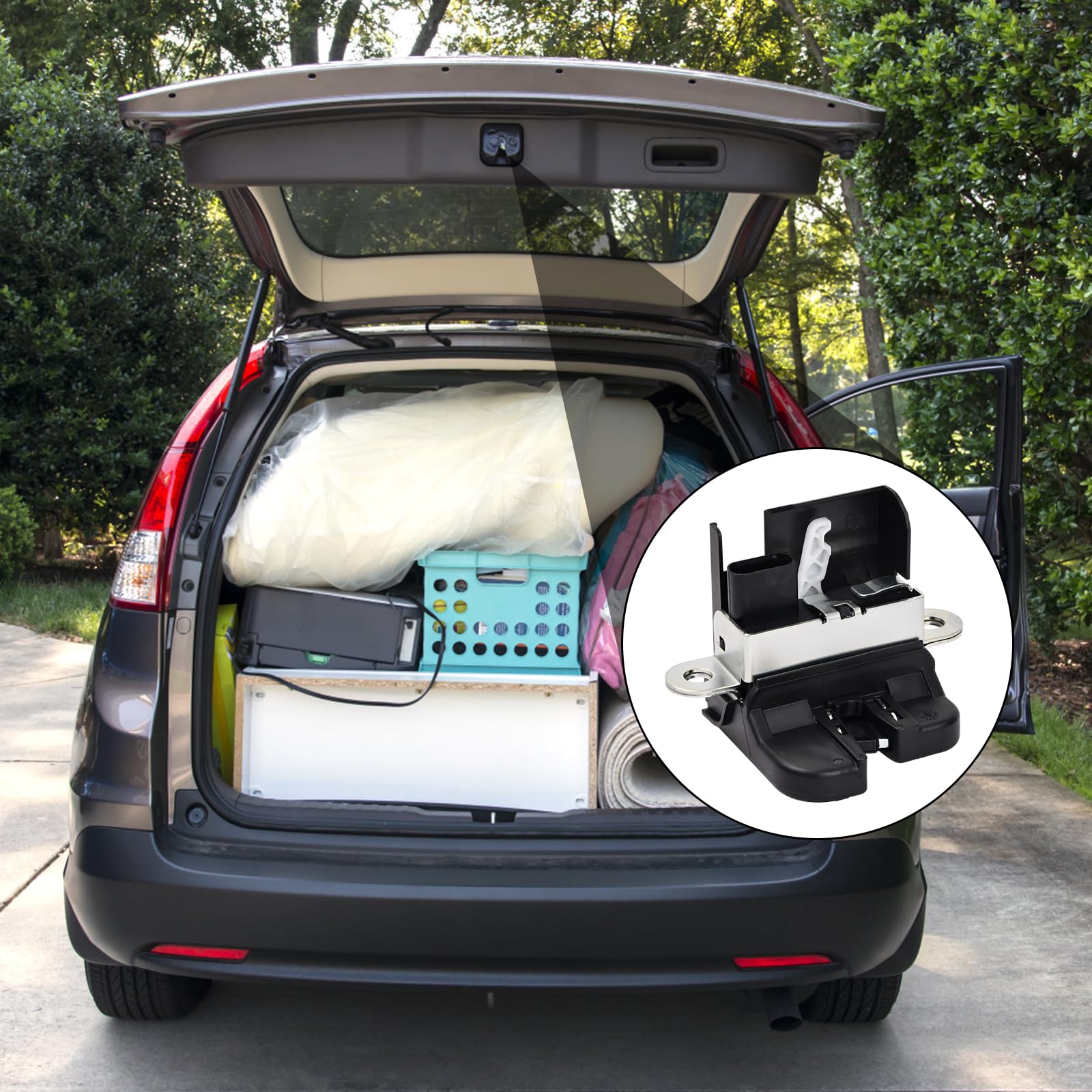 Serratura per Portellone Bagagliaio,Blocco del Bagagliaio,Serratura del Bagagliaio per VW Golf MK5 MK6 Pa-ssat Seat 5K0827505A 1K6827505E 5M0827505E 1P0827505D