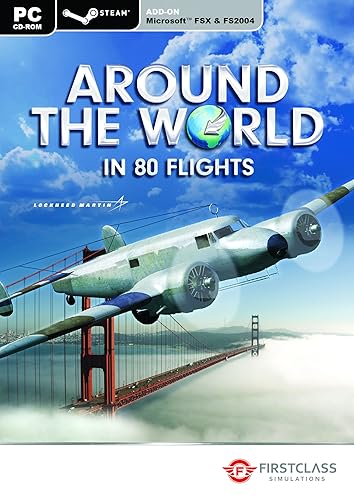 Around the World: In 80 Flights Add on for Flight Simulator X - Steam Edition (PC)