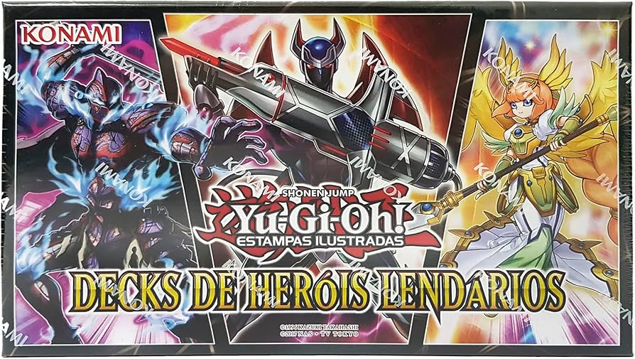 Yu-gi-oh! Decks De Heóris Lendários Yugioh - português : Amazon