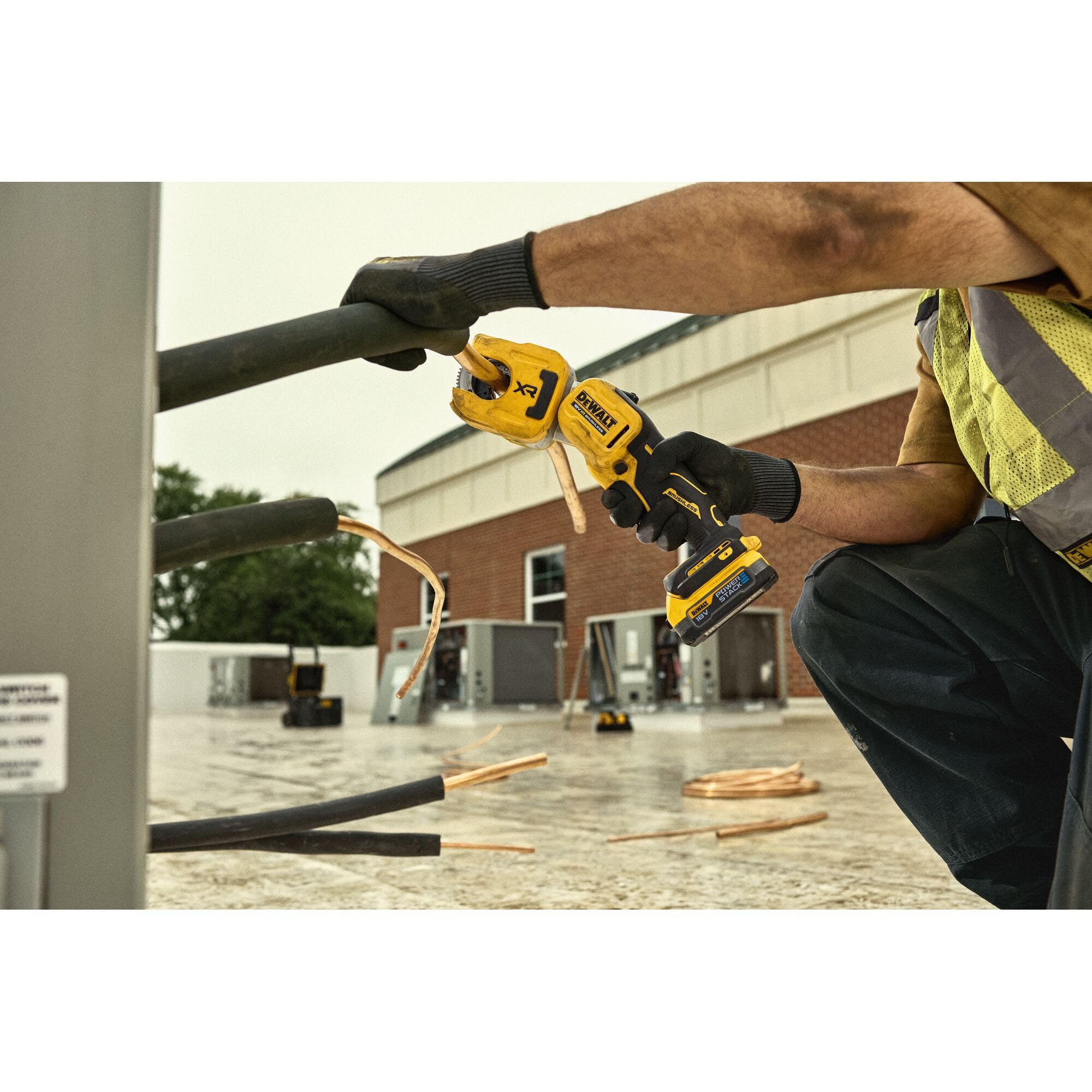 DEWALT DCE154N 18V XR - Cortador de tubos de cobre inalámbrico sin escobillas, solo cuerpo