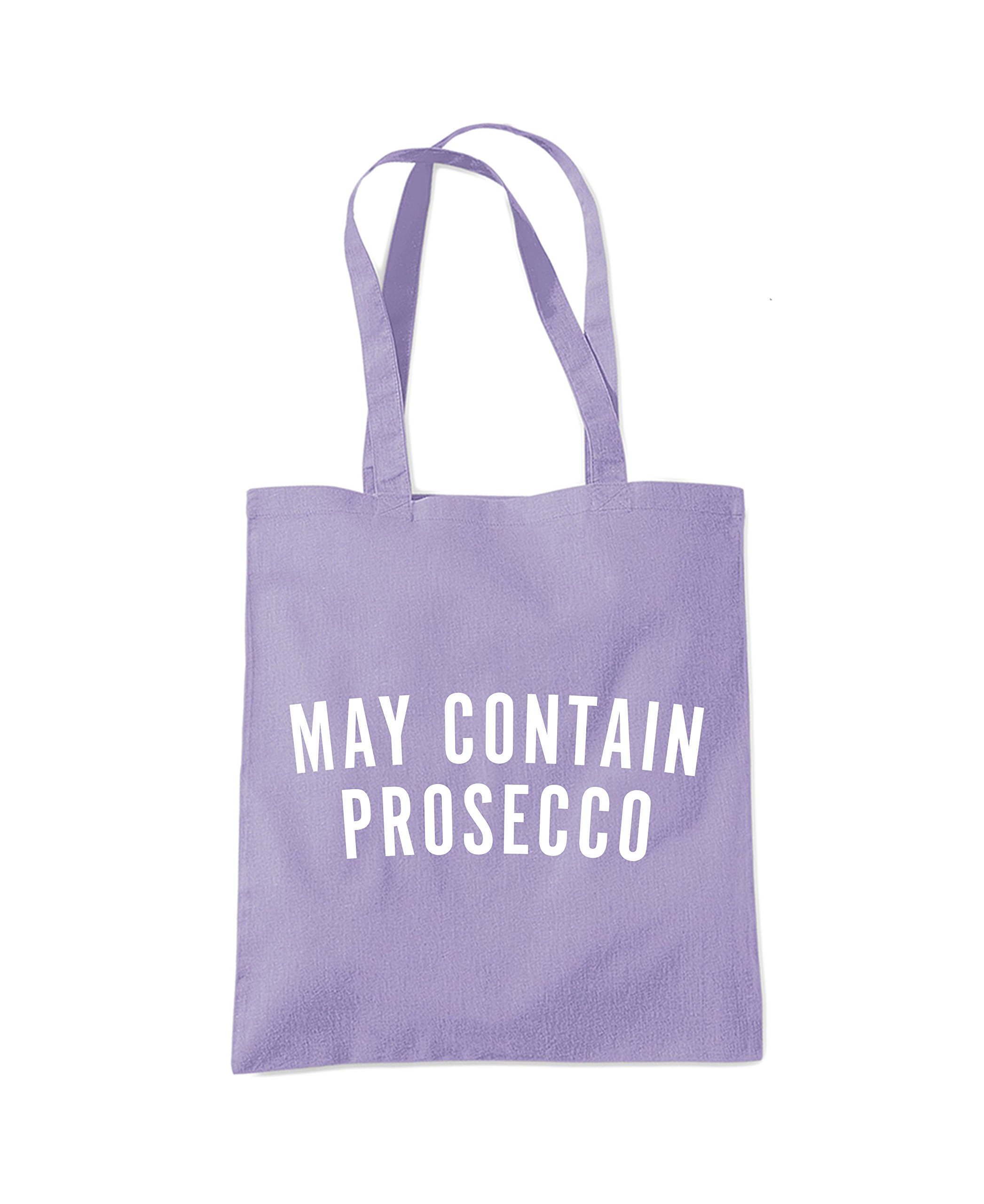 Hotscamp Women's Lavender Purple May Contain Prosecco Tote Bag - One Size