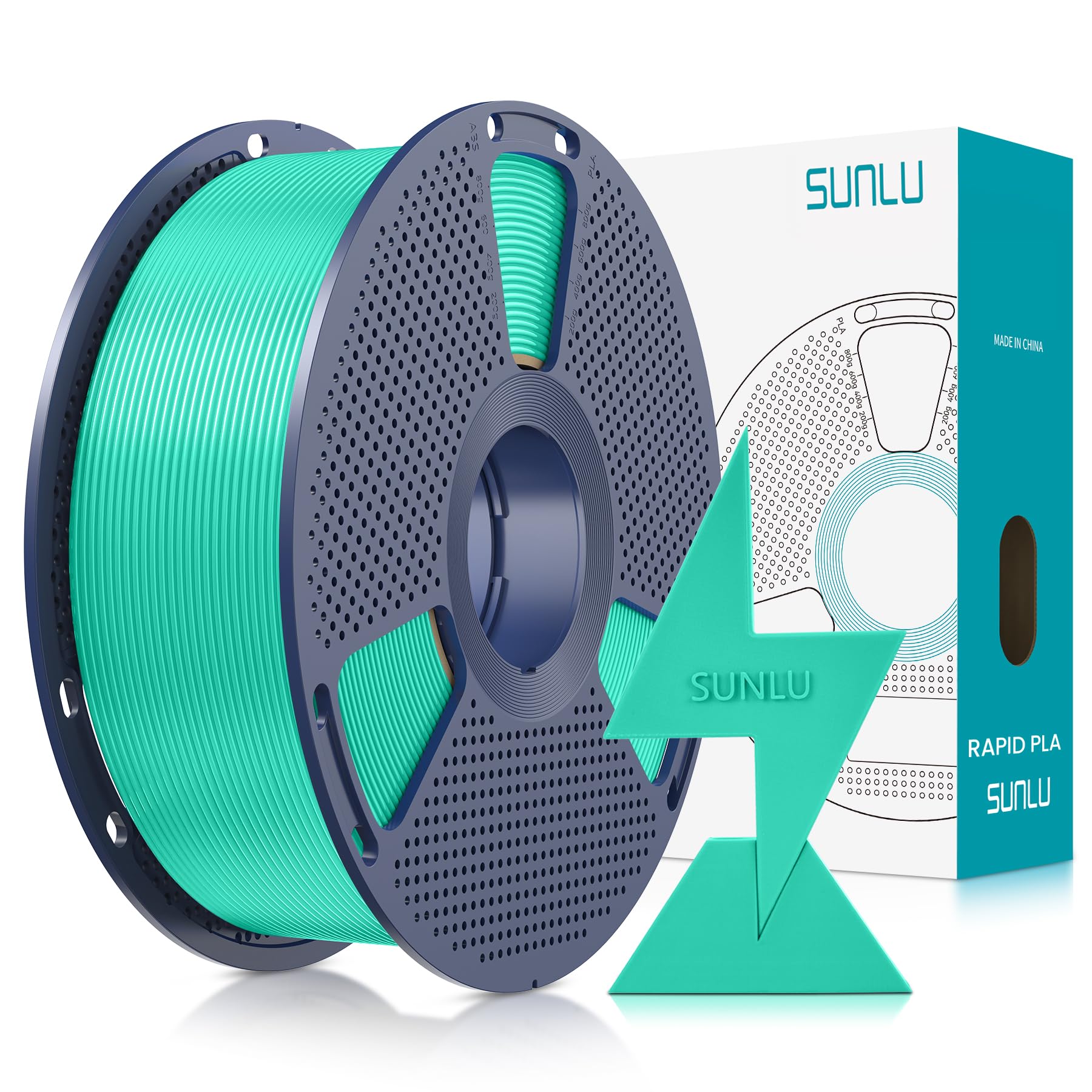 SUNLU Hochgeschwindigkeits PLA Filament 1.75 mm, PLA Filament für 3D Drucker
