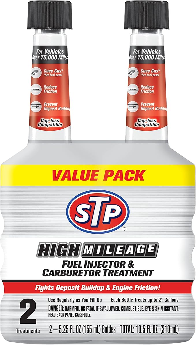 High Mileage Fuel Injector Cleaner and Carburetor Cleaner