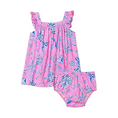 Lilly Pulitzer Kids Plumeria Infant Dress (Infant) Girl