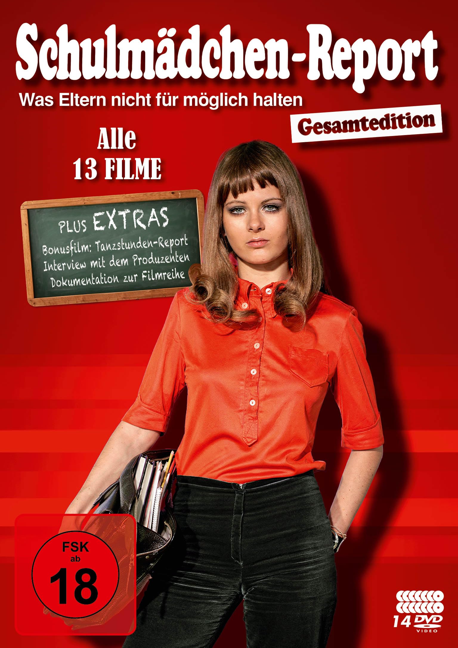 Schulmädchen-Report Gesamtedition 13 Filme Extras Tanzstunden-Report
