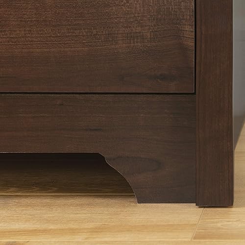 Miniatura 15 de South Shore Vito Collection - Tocador doble de 5 cajones. Negro puro,Blanco puro,Sumptuous Cherry,https://www.amazon.com/dp/undefined