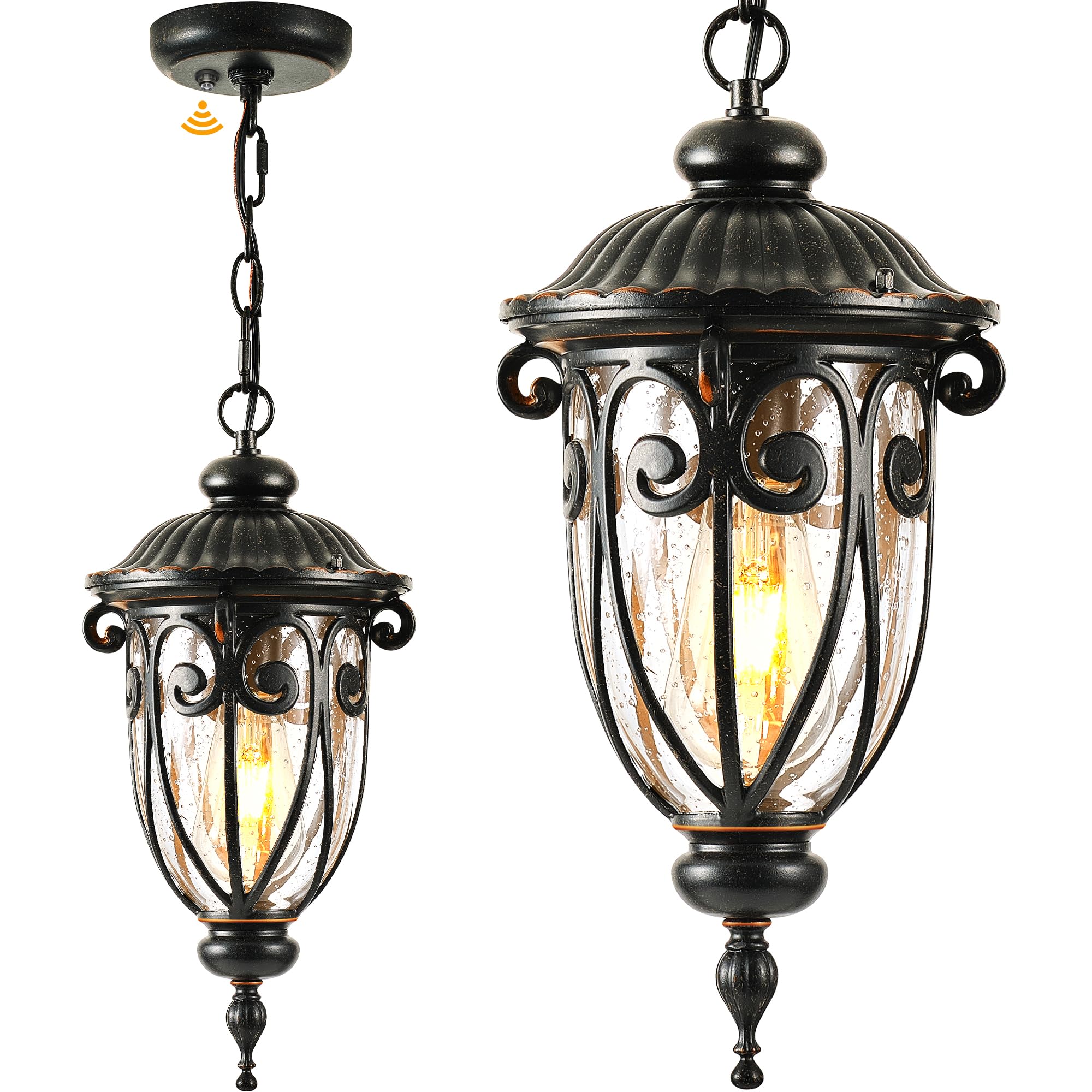 Photo 1 of VIANIS Outdoor Hanging Light - Oil-Rubbed Bronze Pendant