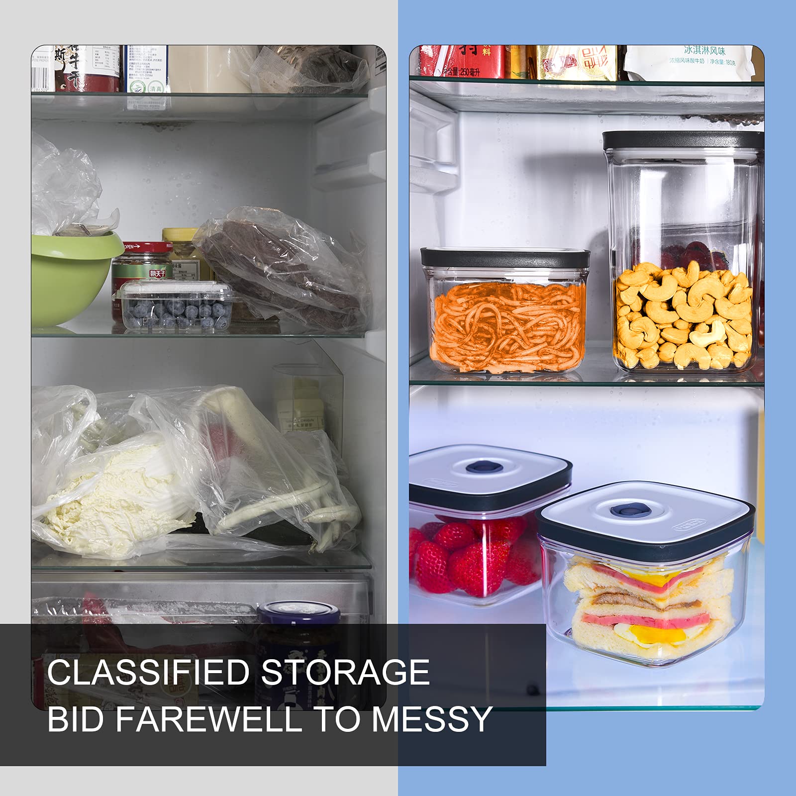 Buy KALAR Food Saver Containers for Vacuum Seal,Vacuum Sealed