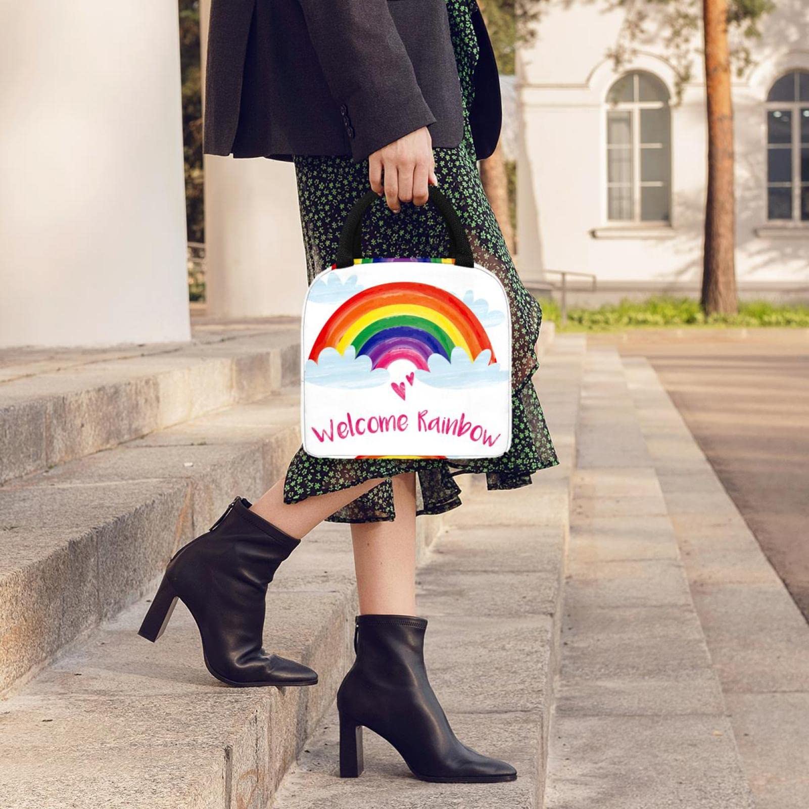 Borsa Termica Piccola Mini Borsa Per Il Pranzo Borsa Da Picnic Impermeabile Borsa Termica Borsa Termica Borsa Da Pranzo Pieghevole Per La Scuola Di Lavoro In Movimento, Borsa Per Il Pranzo Isolata