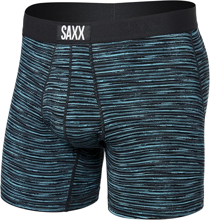 Saxx Underwear Men's Boxer Briefs- Ultra Boxer Briefs with Fly and Built-in Ballpark Pouch Support – Underwear for Men
