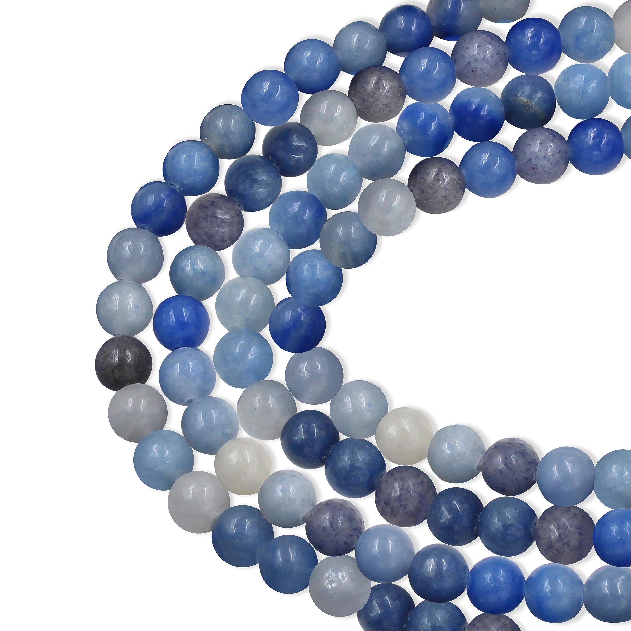 Beleza | Orologio In Avventurina Blu E Acciaio Inossidabile Color Argento P - Foto 2