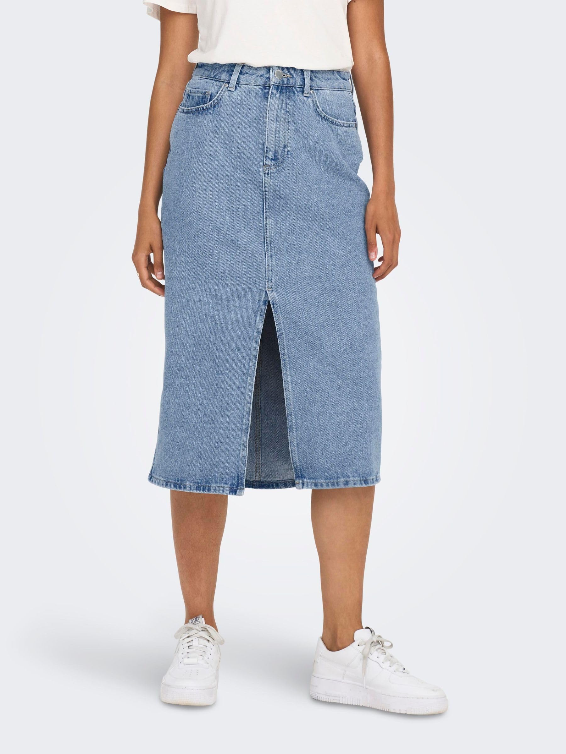 ONLY Jupe en Denim ONLBIANCA Jupe en Denim