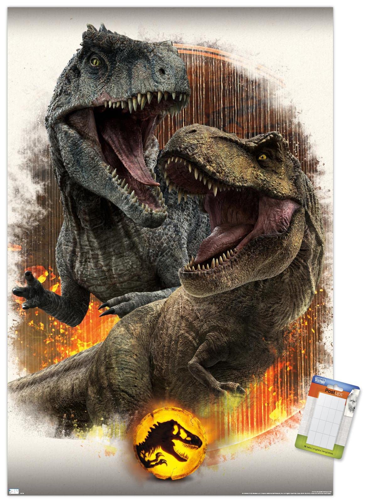 T.Rex T.レックス ティラノザウルス・レックス ポスター Amazon.co.jp: Trends International ジュラシックワールド