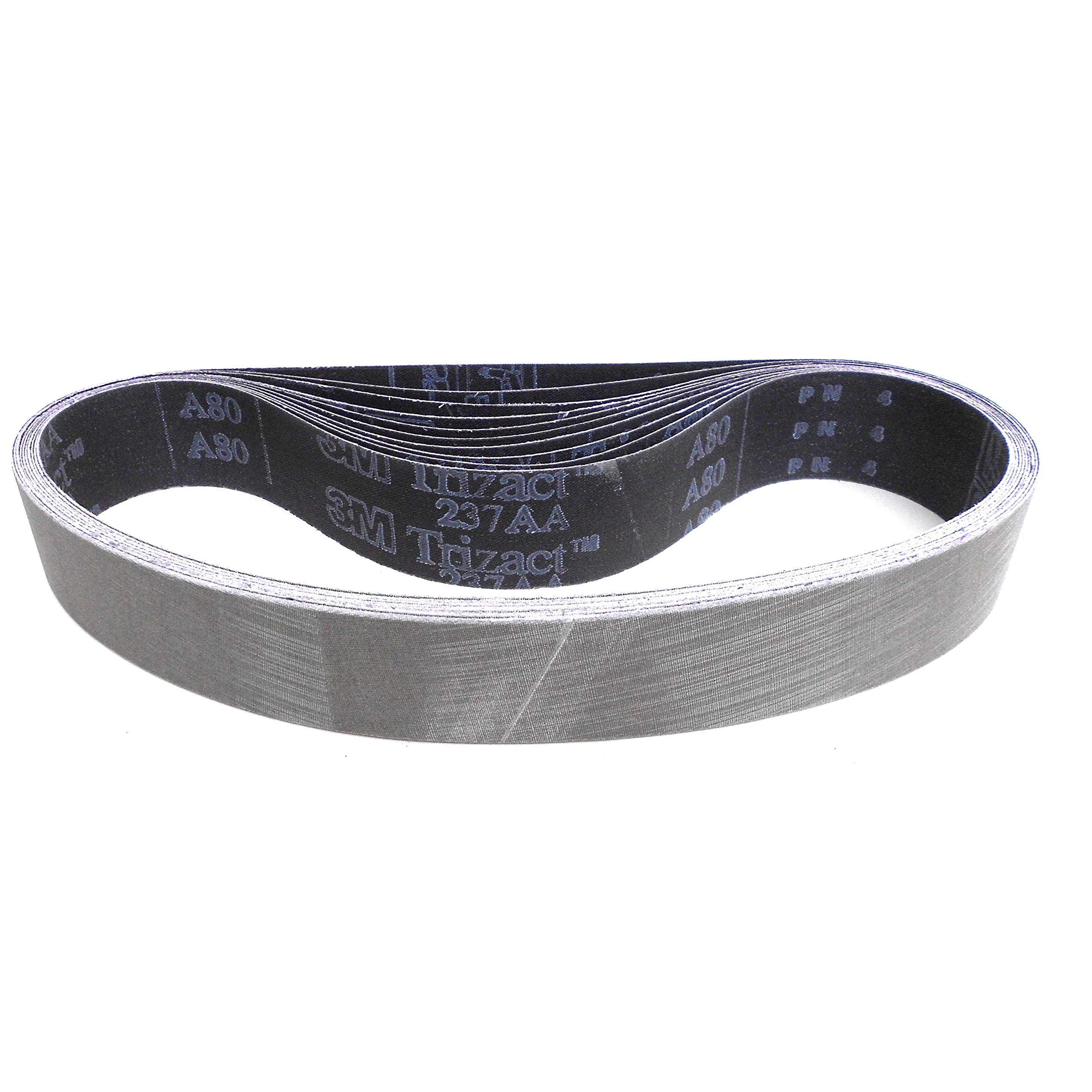 Score Abrasives Pro Line Nastro in nonwoven/Nastro abrasivo per levigatrice a nastro per tubi | 40 x 760 mm | 10 Pezzo | Grana: polish/lucidatura/bianco
