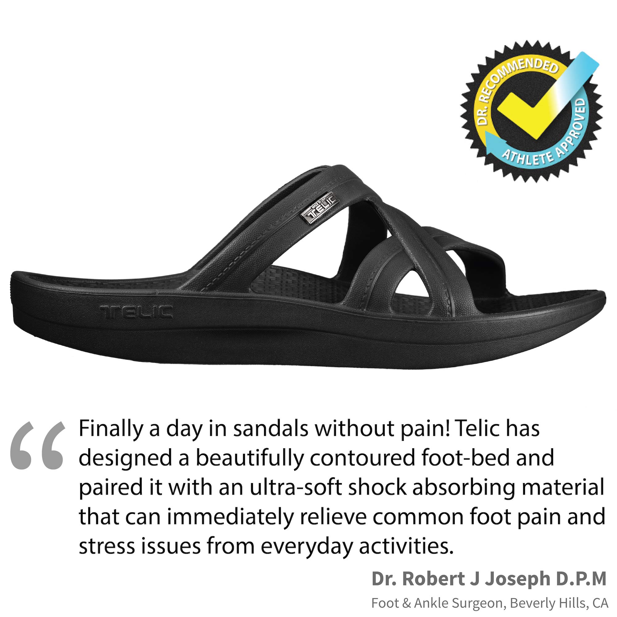 Telic Mallory Men's Slide Sandal