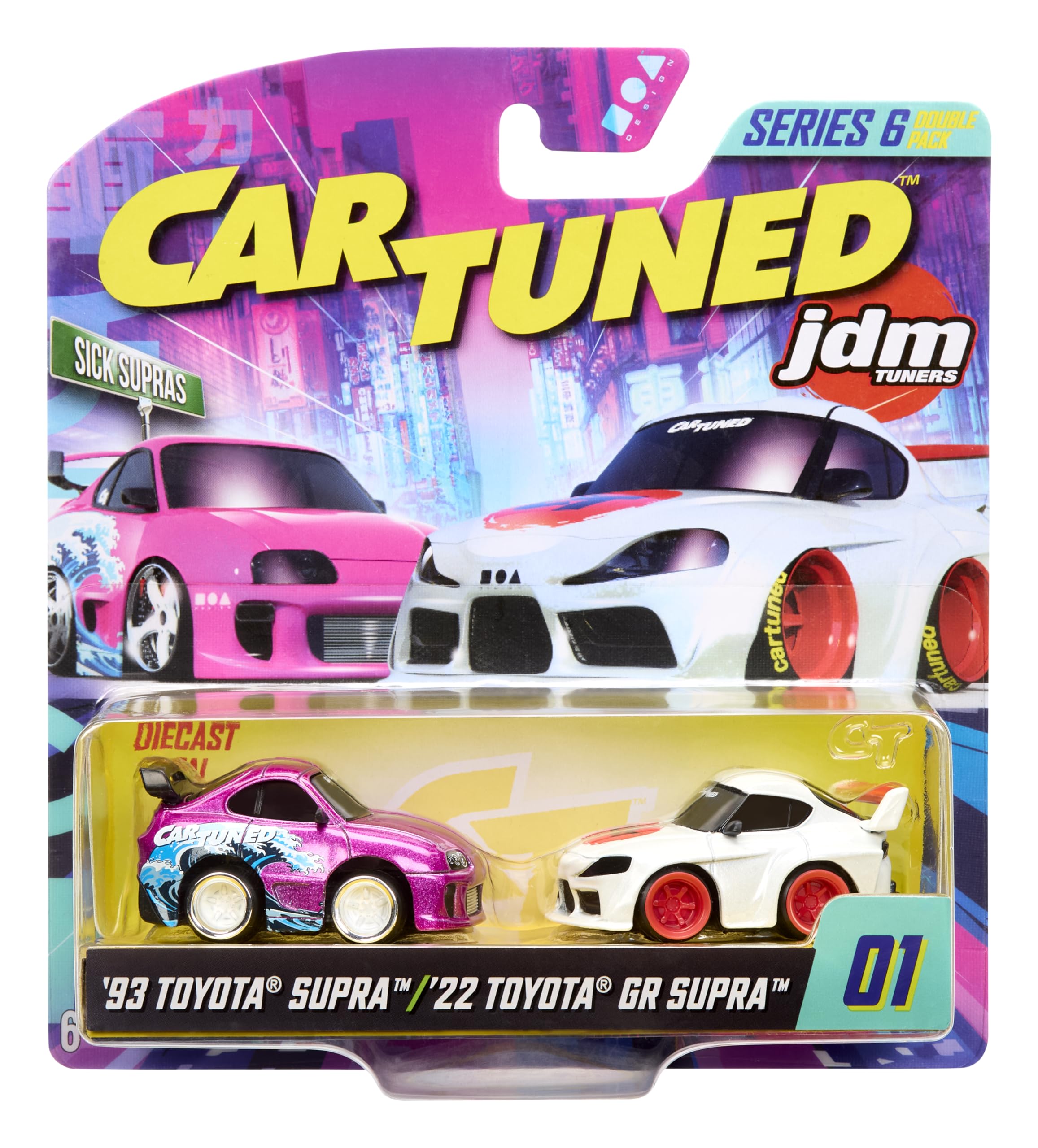 CarTuned™ 2 Pack Series 6 - Sick Supras : Amazon.ca