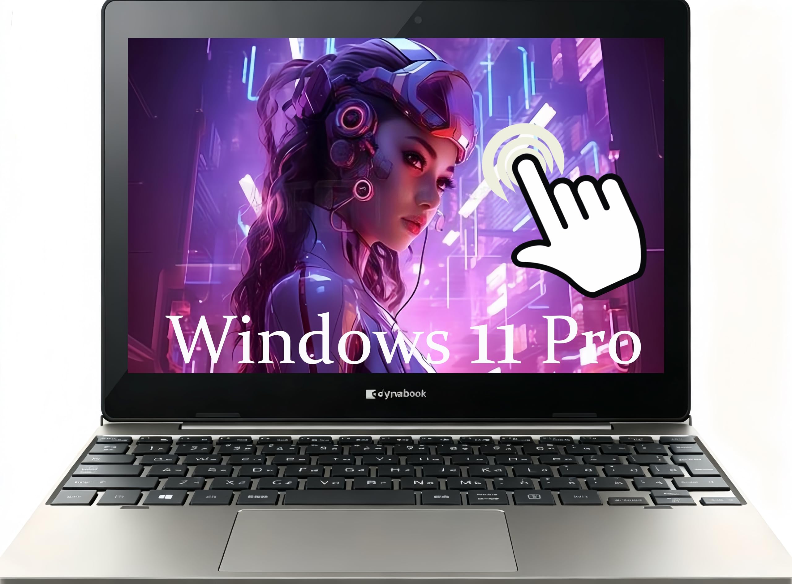 Toshiba Dynabook K50 2-in-1 Touchscreen Laptop, 10.1